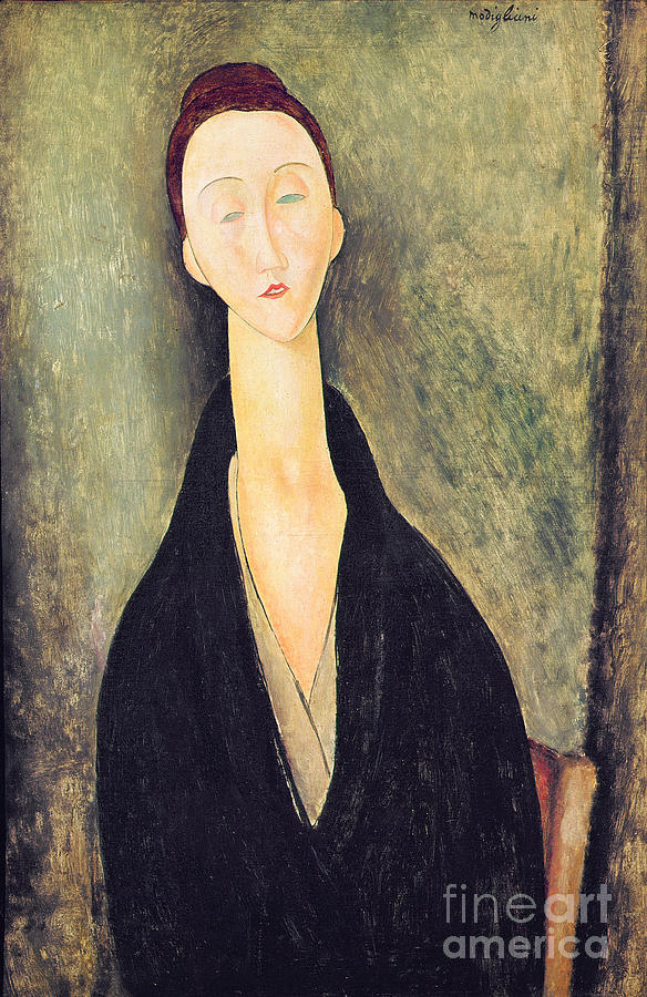 Madame Hanka Zborowska by Modigliani Painting by Amedeo Modigliani