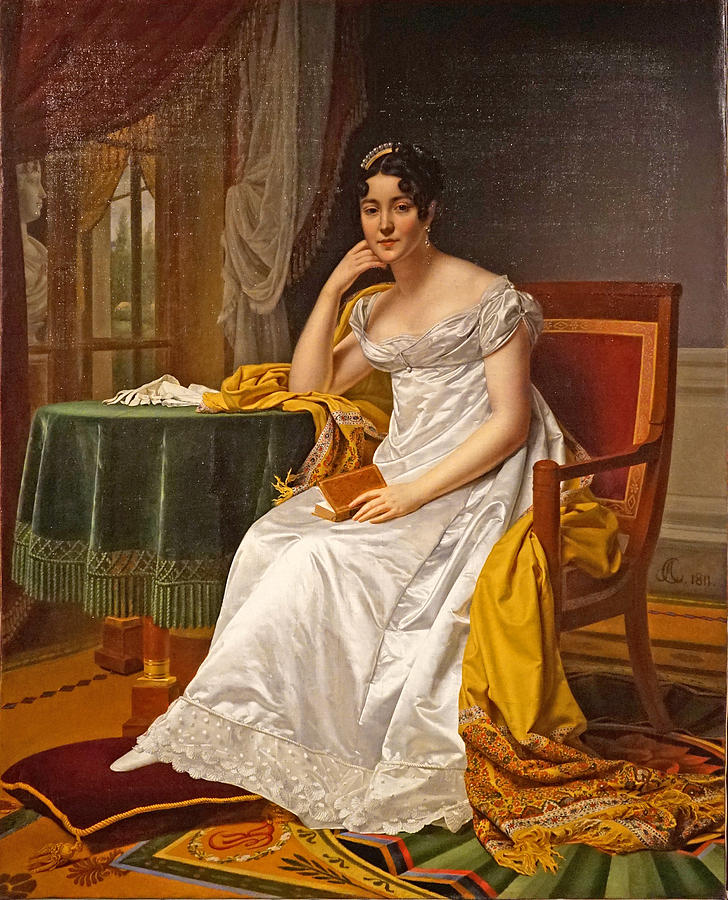 Madame Hurault de Sorbee Painting by Alexandre-Francois Caminade