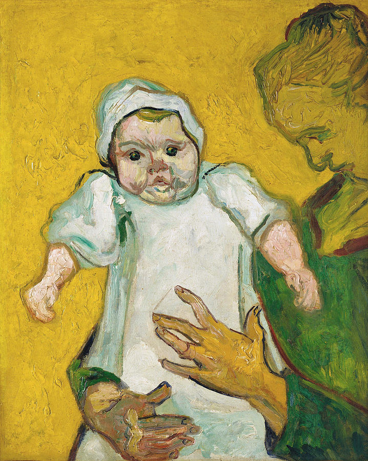 Madame Roulin With Her Baby Painting By Vincent Van Gogh