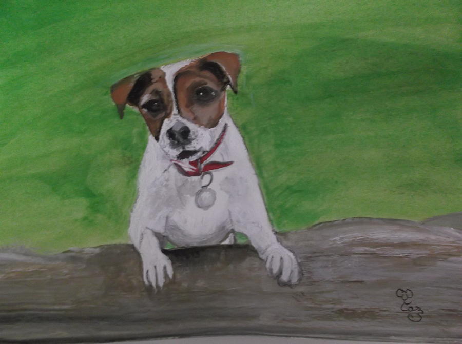 Maddie Painting by Carole Robins