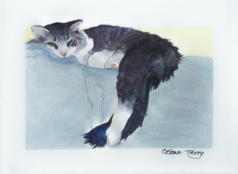 Made for Napping Painting by Celene Terry