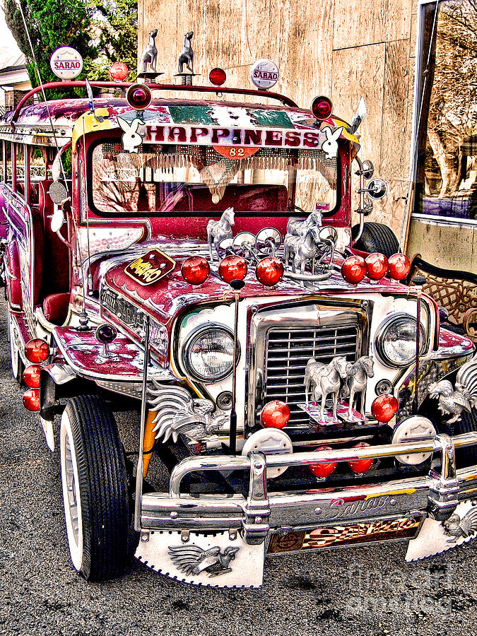 Jeepney Photograph - Made In The Philippines by Jason Abando