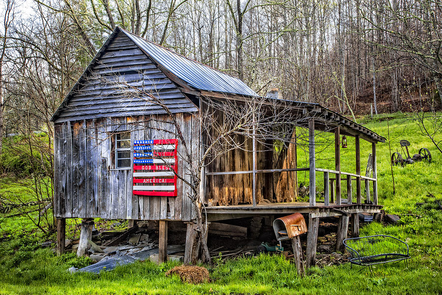 Barn Photograph - Made in the USA by Debra and Dave Vanderlaan