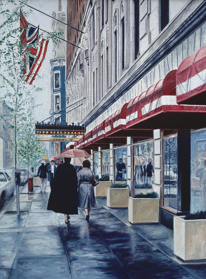 New York City Painting - Madison Avenue by Anthony Butera