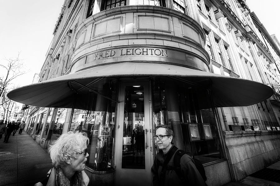 Madison Avenue Encounter Photograph by Alan Raasch