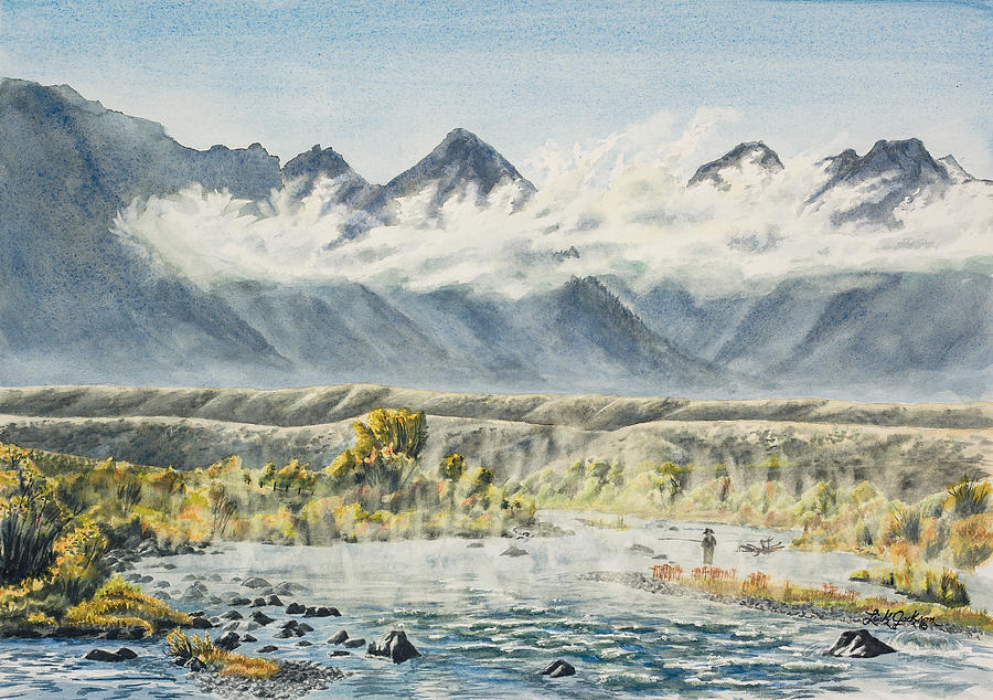 Madison River Morning Painting by Link Jackson