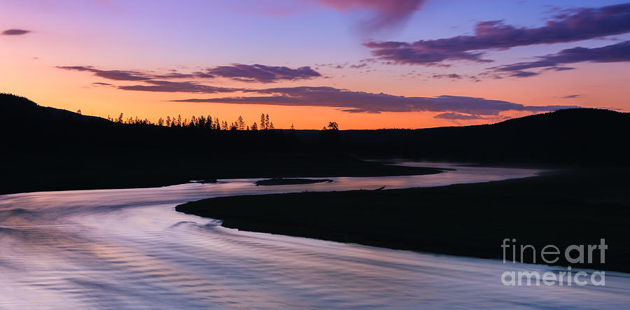 Madison River, Yellowstone NP Photograph by Henk Meijer Photography