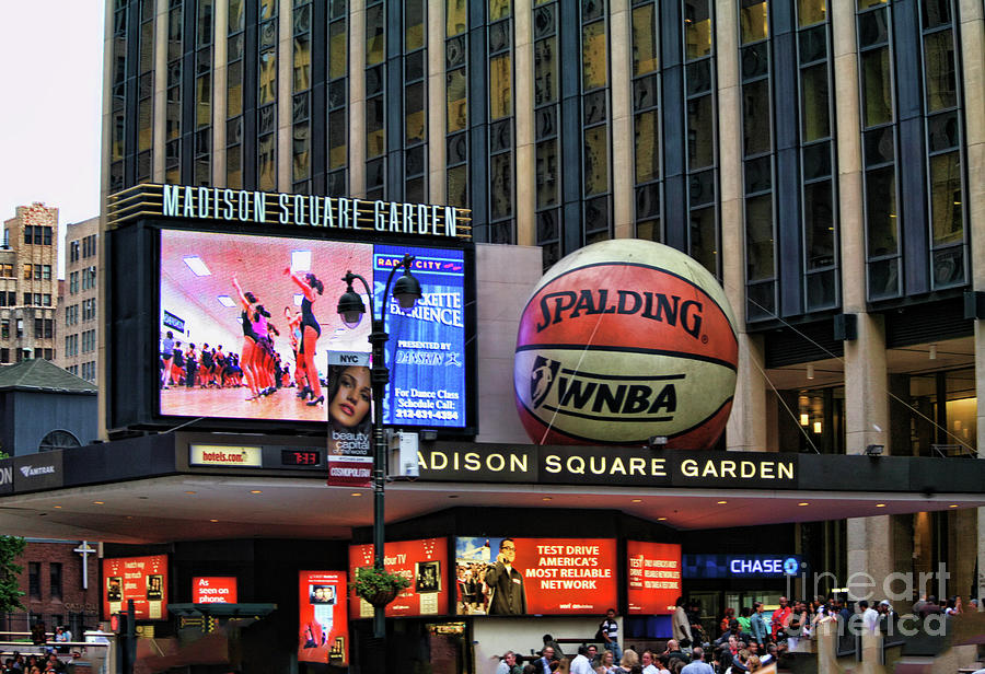 Madison Square Garden NY Photograph by Chuck Kuhn