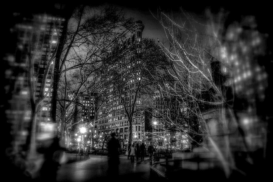 Madison Square Park Night Photograph