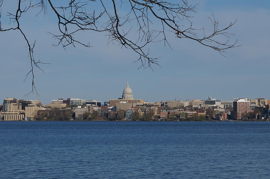 Madison Wisconsin Skyline Photograph by Jon Reddin - Fine Art America