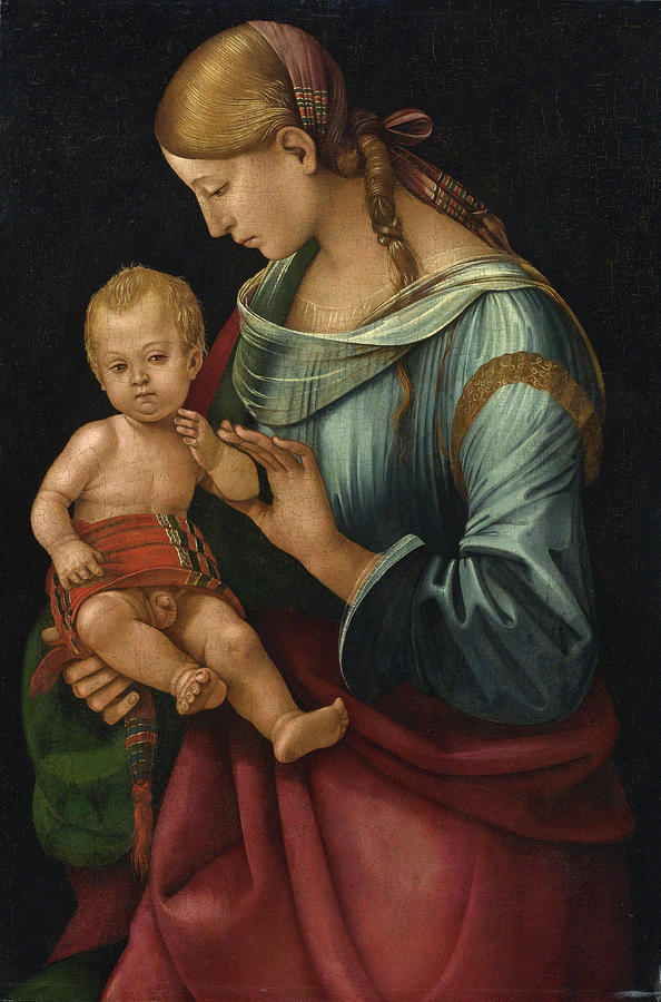 Madonna And Child 2 Painting by Luca Signorelli