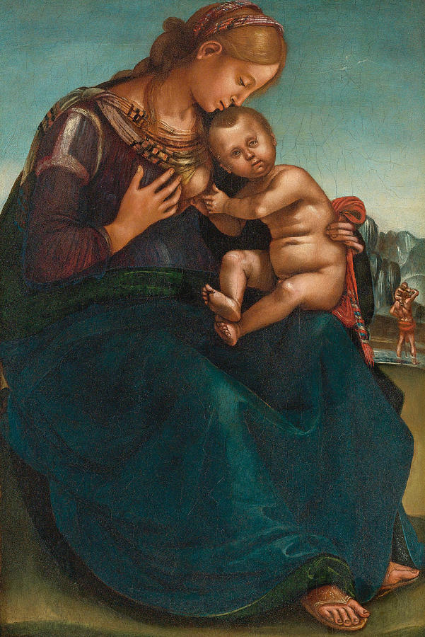 Madonna And Child 3 Painting by Luca Signorelli