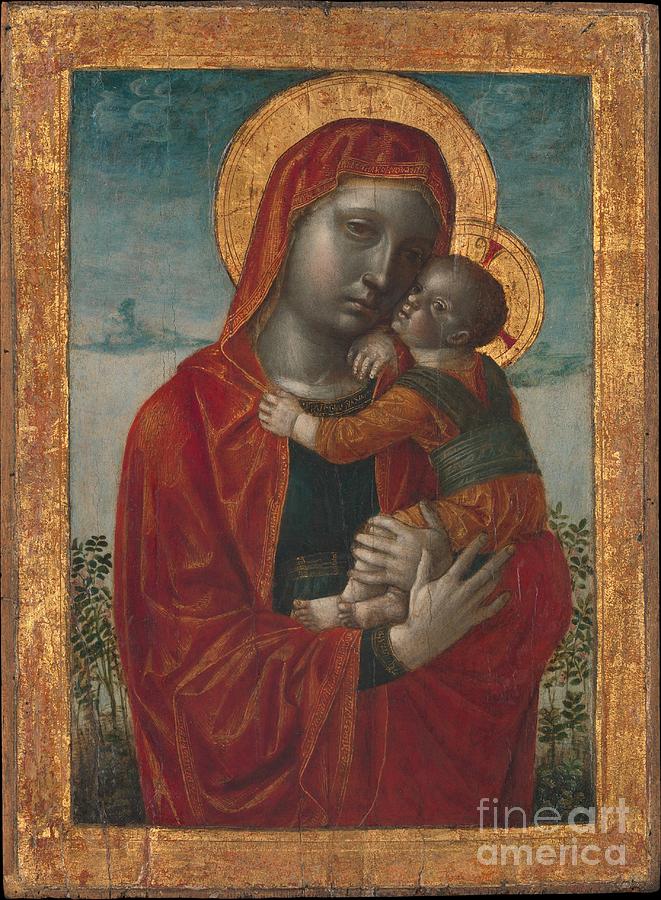 Vincenzo Foppa Painting - Madonna and Child by Celestial Images