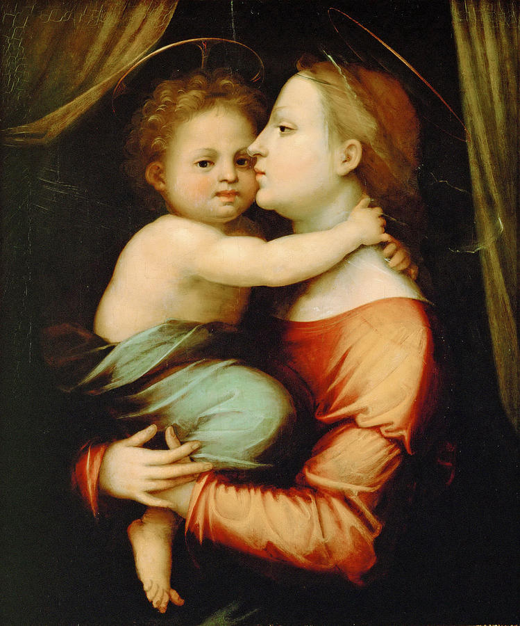 Madonna and Child Painting by Fra Bartolomeo