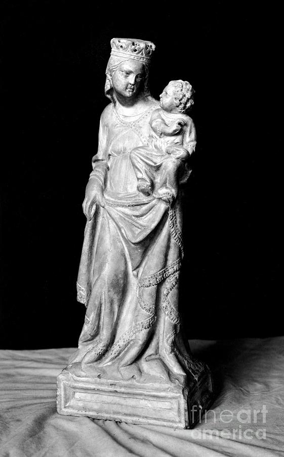 Madonna And Child Sculpture by Granger