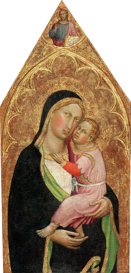 Madonna and Child Painting by Martino di Bartolomeo