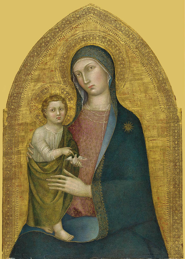 Madonna and Child Painting by Taddeo di Bartolo