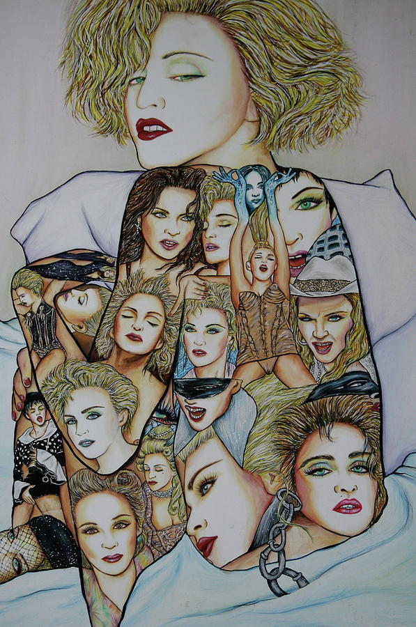 Madonna Est Mixed Media by Joseph Lawrence Vasile Madonna Est Mixed Media by Joseph Lawrence Vasile