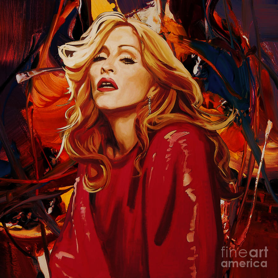 Madonna  Painting by Gull G