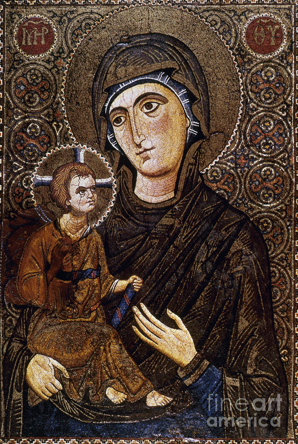 Madonna Icon Photograph by Granger Madonna Icon Photograph by Granger