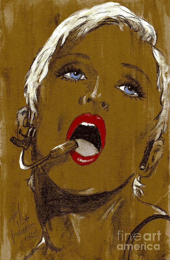 Madonna Painting - Madonna by PJ Lewis