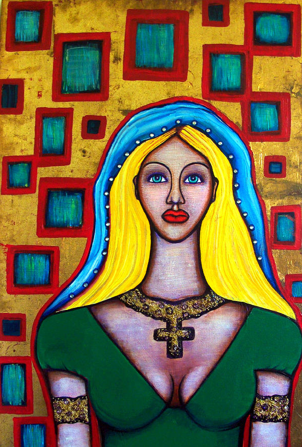 Madonna Painting - Madonna-Putana by Brenda Higginson