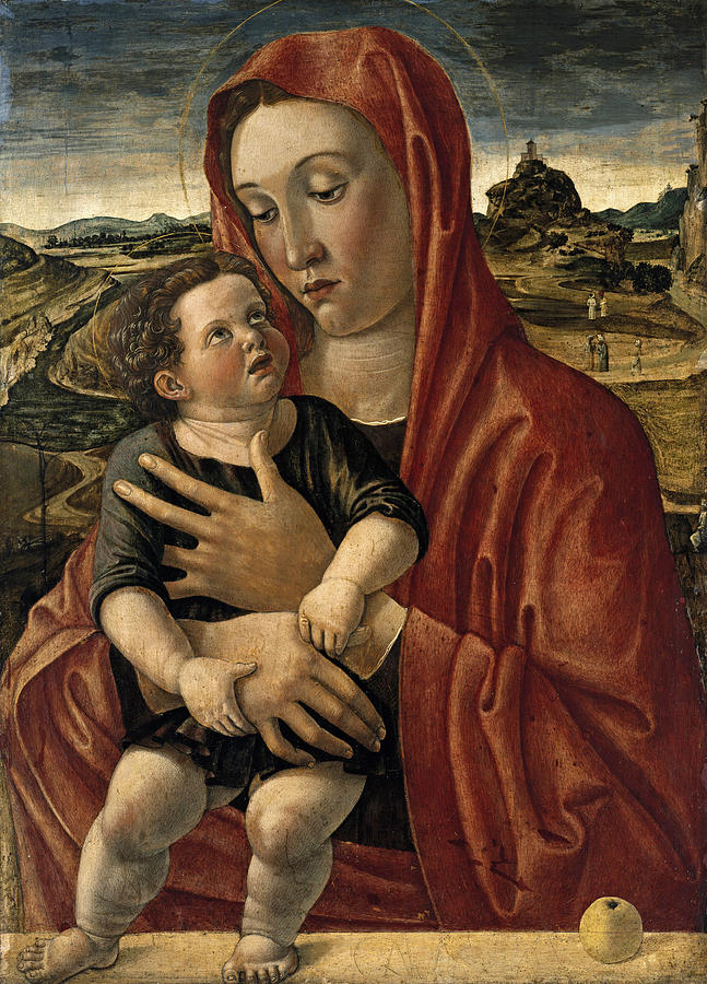 Madonna with Child Painting by Giovanni Bellini