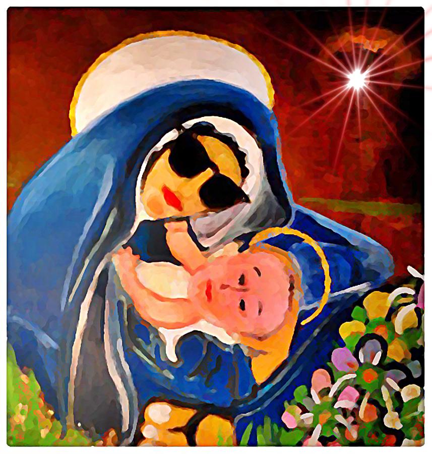 PreMadonna With Child Painting by Gregory McLaughlin - Fine Art America