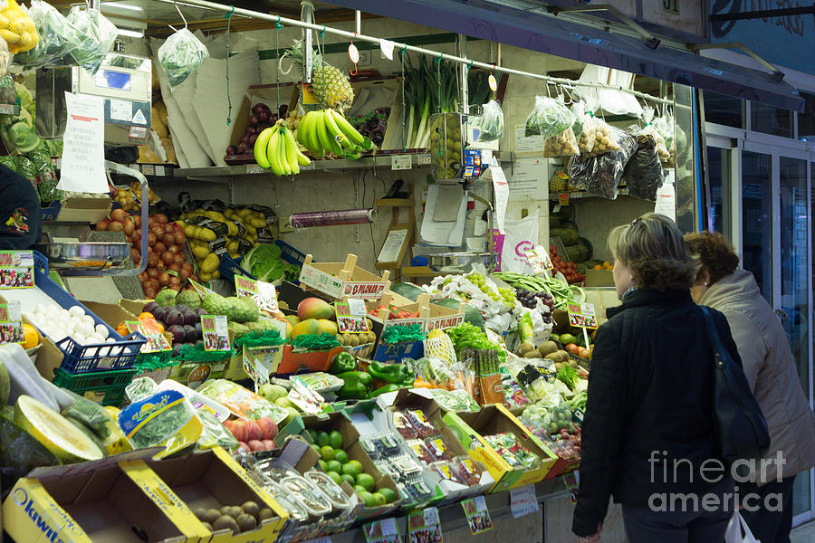 Madrid Fruit Market Photograph by Rupali Kumbhani Madrid Fruit Market Photograph by Rupali Kumbhani