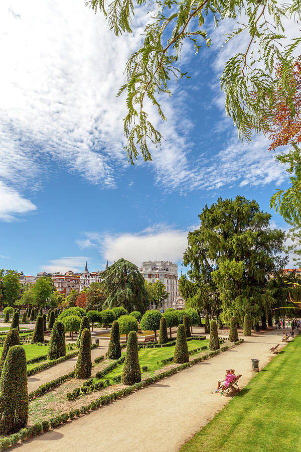 Madrids Royal Gardens Photograph by W Chris Fooshee