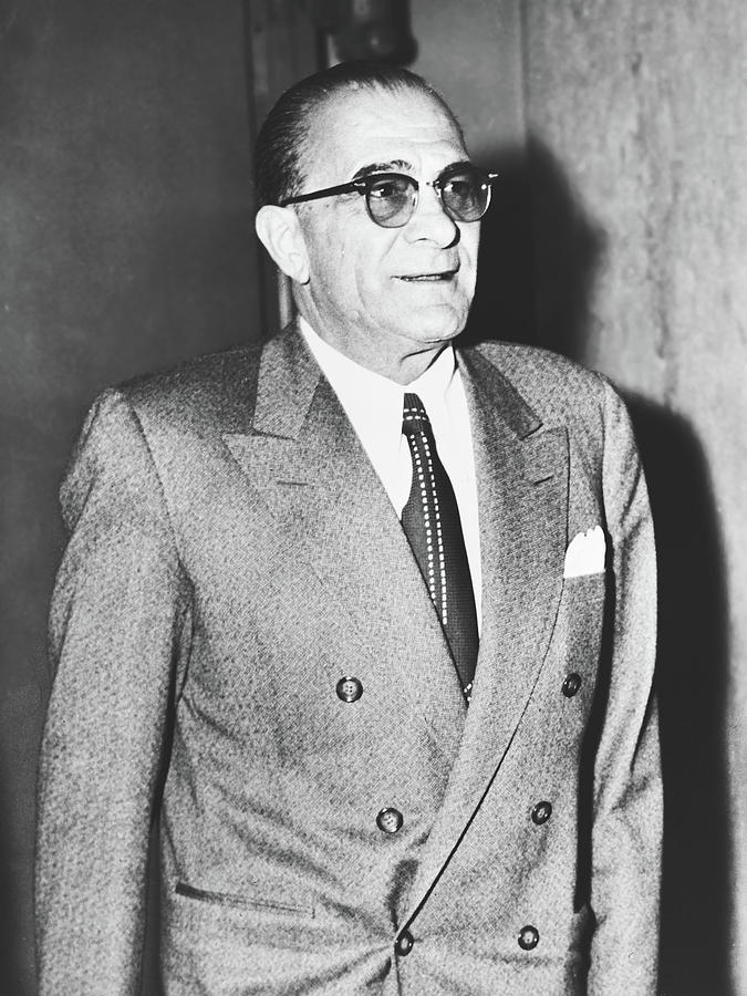 Mafia Boss Vito Genevese 1958 Photograph by Mountain Dreams