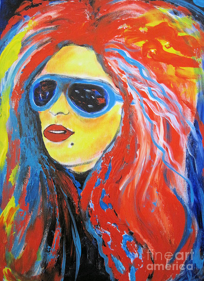 Mafia Princess Painting by Sandy DeLuca