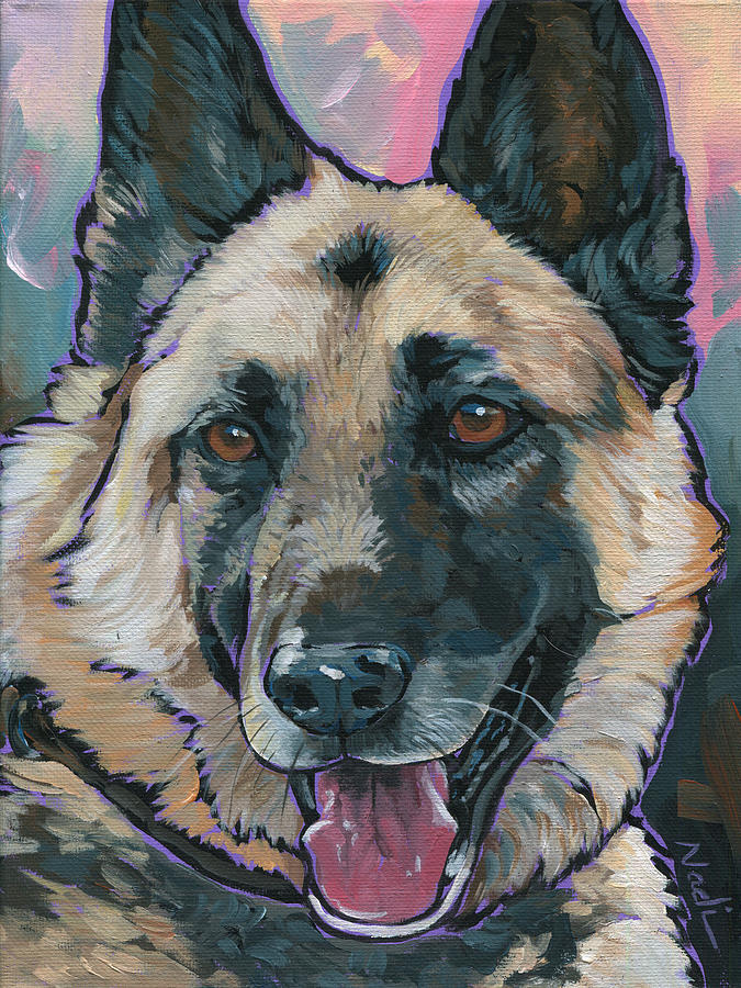Maggie Painting by Nadi Spencer