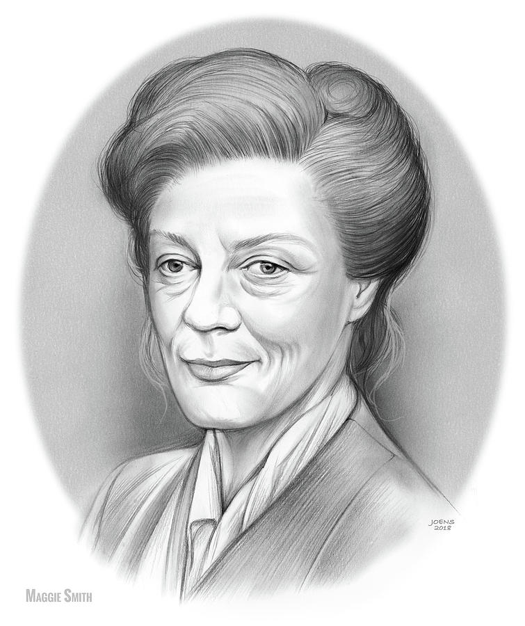 Maggie Smith Drawing