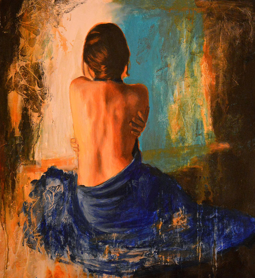 Nude Painting - Magia by Escha Van den bogerd