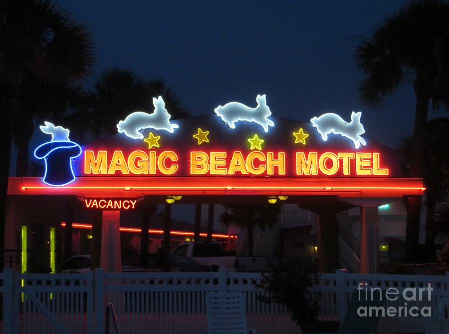 Magic Beach Motel Photograph by Tim Townsend