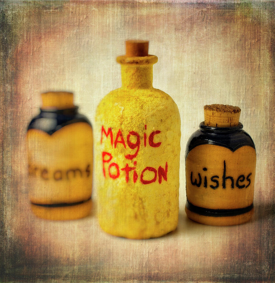 Magic Bottle Photograph by Garry Gay