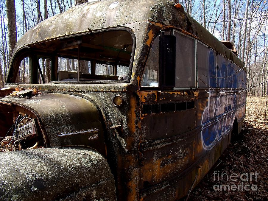 Magic Bus Photograph by The Stone Age | Fine Art America