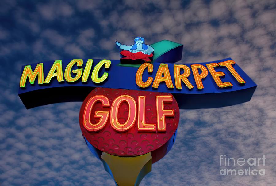 Magic Carpet Golf Photograph by Henry Kowalski