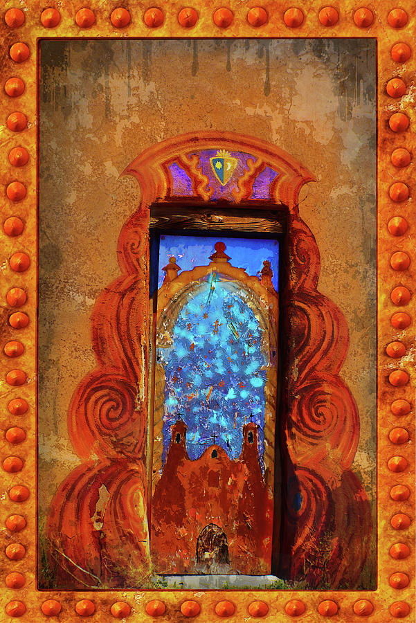 Magic Door of Santa Fe Digital Art by Susan Vineyard