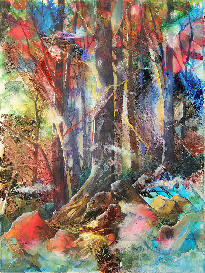 Magic Forest Painting by Patricia Allingham Carlson - Fine Art America