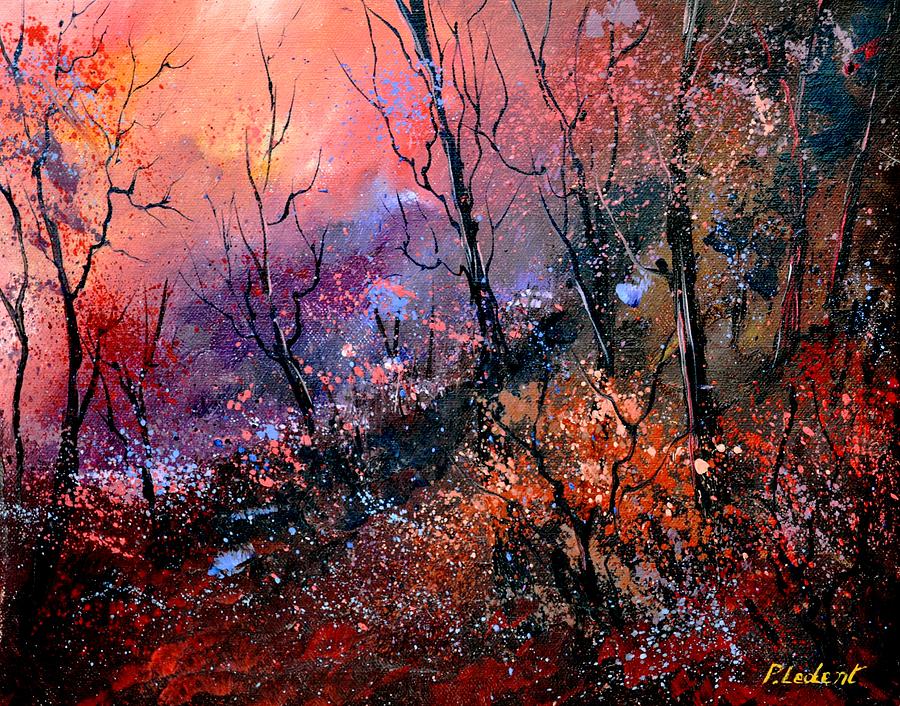 Magic forest  Painting by Pol Ledent