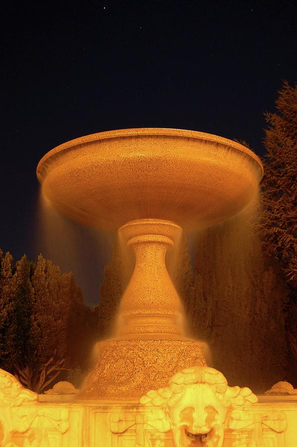 Magic Fountain Photograph by Priscilla Huber
