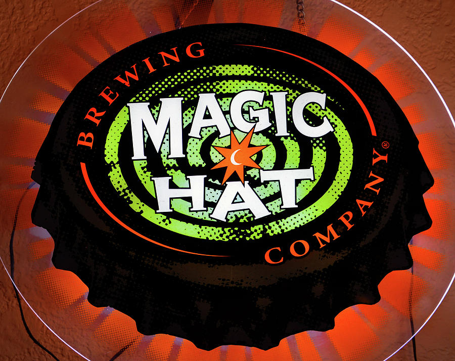 Magic Hat neon beer sign Photograph by David Lee Thompson