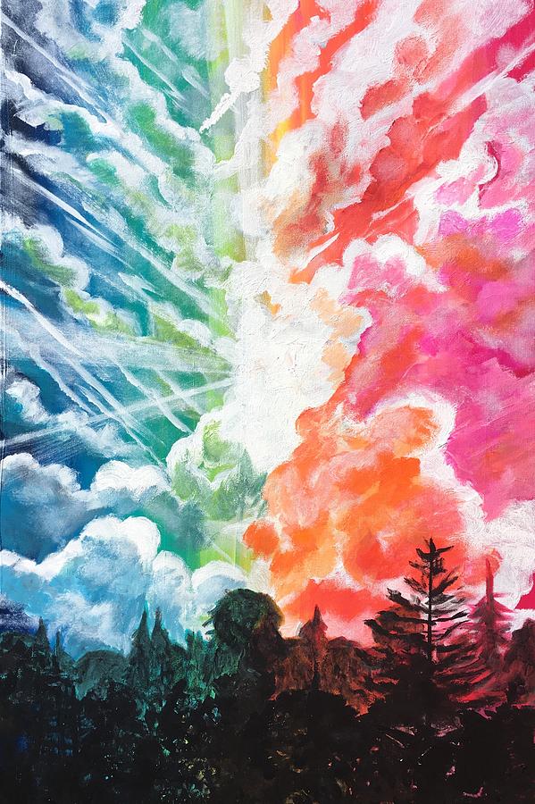 Magic In The Sky Painting by Joel Tesch