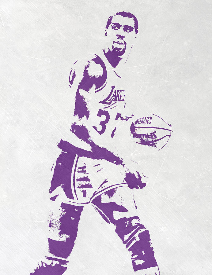 Magic Johnson Framed Art Prints for Sale - Fine Art America