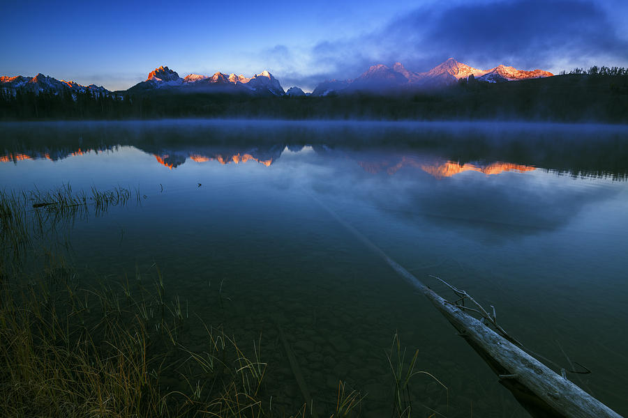 Magic of Sawtooth Sunrise in Stanley Idaho Photograph by Vishwanath Bhat
