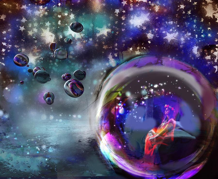 Magic Orbs Digital Art by Serenity Studio Art