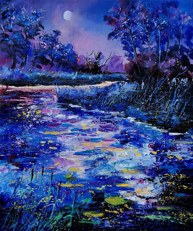 Magic Pond Painting by Pol Ledent