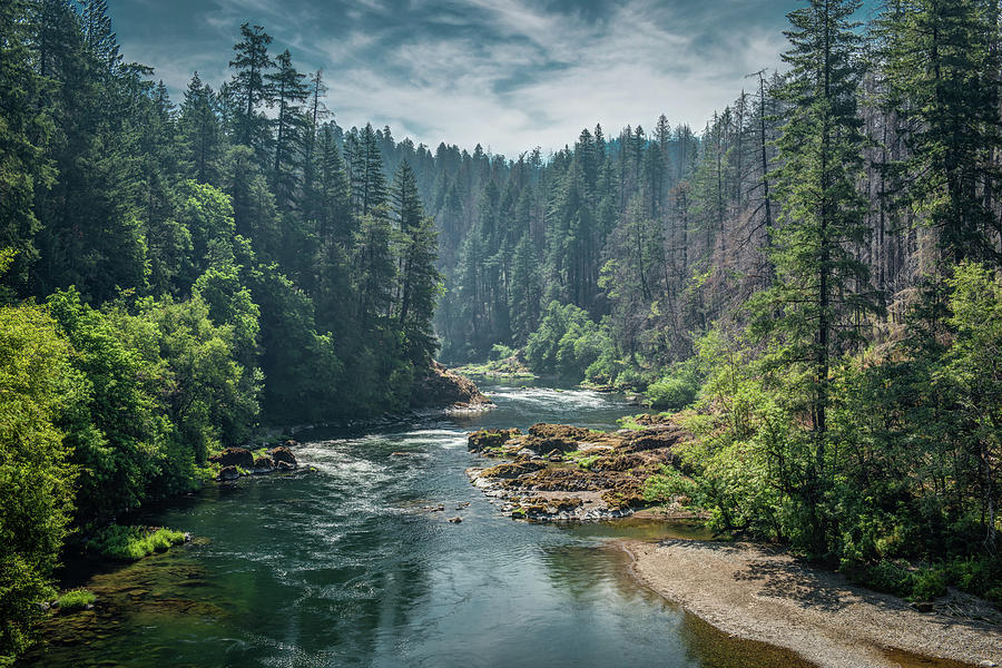 Magic River Photograph by George Buxbaum